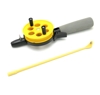 Зимняя удочка AKARA HFB-2F с неопр. рукояткой (41 см, диам. кат. 75 мм, жёлтая)