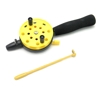 Зимняя удочка AKARA HFB-6F5 с неопр. рукояткой (35 см, диам. кат. 75 мм, жёлтая)
