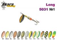 Блесна AKARA Long 5031 (вертушка, 6 гр.,  1, цв. SIL)