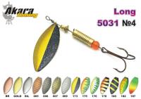 Блесна AKARA Long 5031 (вертушка, 16 гр.,  4, цв. SIL)
