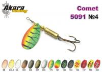 Блесна AKARA Comet 5091 (вертушка, 10 гр.,  4, цв. BR)