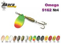 Блесна AKARA Omega 5162 (вертушка, 9,5 гр.,  4, цв. 006)