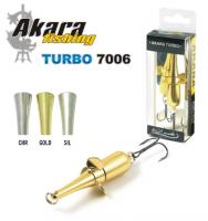 Блесна AKARA TURBO 7006 (вертушка, 36 гр., 0 мм, цв. SIL)