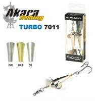 Блесна AKARA TURBO 7011 (вертушка, 15 гр., 0 мм, цв. CHR)