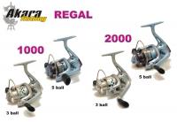 Безин. катушка AKARA  RG-2000 (3+1 bb, 0,20/120 мм/м, 5,1:1) 