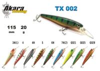 Воблер AKARA Deep Minnow X TX002  (20 гр., 115 мм, цв. 4)