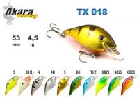 Воблер AKARA Guru X TX018  (4,5 гр., 53 мм, цв. 2)