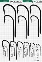 Крючки MARUTO 1930 ( 14, NI, универсальные)