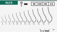 Крючки MARUTO 9639 ( 6, Ni, универсальные)