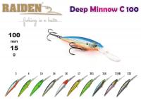 Воблер RAIDEN Deep Minnow C  (15 гр., 100 мм, цв. 14)