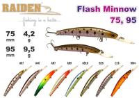 Воблер RAIDEN Flash Minnow   (4,2 гр., 75 мм, цв. AB9)