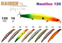 Воблер RAIDEN Nautilus   (16 гр., 120 мм, цв. A07)