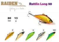 Воблер RAIDEN Rattling Long   (13 гр., 80 мм, цв. 8)