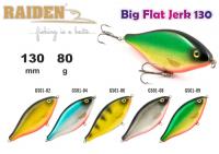 Воблер RAIDEN Big Flat Jerk   (80 гр., 130 мм, цв. GS01-08)