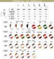 Мормышка РИЖСКИЙ БАНАН 20 с ушком (3 мм, 0.45 г, цвет: 45)